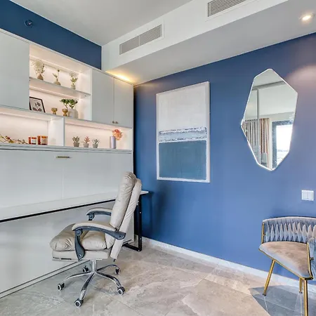 Appartement Official Mercury Premium Two Bedroom Living With Ac San Ġiljan